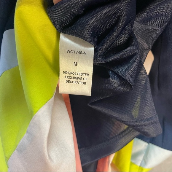 THML Embroidered Multi Stripe A Line Dress - Picture 8 of 8